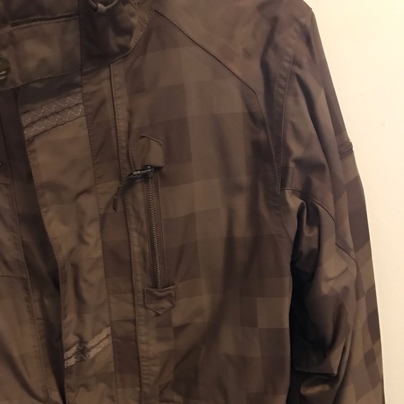 SIMS Snowboarding Brown Colorblock Jacket - Picture 5 of 7